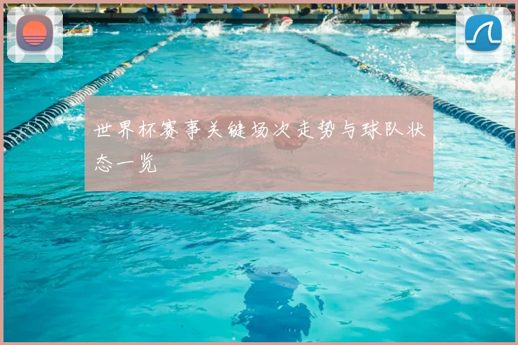 世界杯赛事关键场次走势与球队状态一览